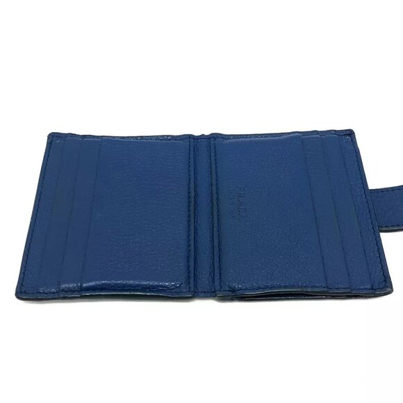 PRADA logo Business Card Holder Pass Case Card Case Card Slot Card Case - Picture 7 of 16